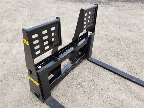 forged skid steer attachments pallet forks|universal mount pallet forks.